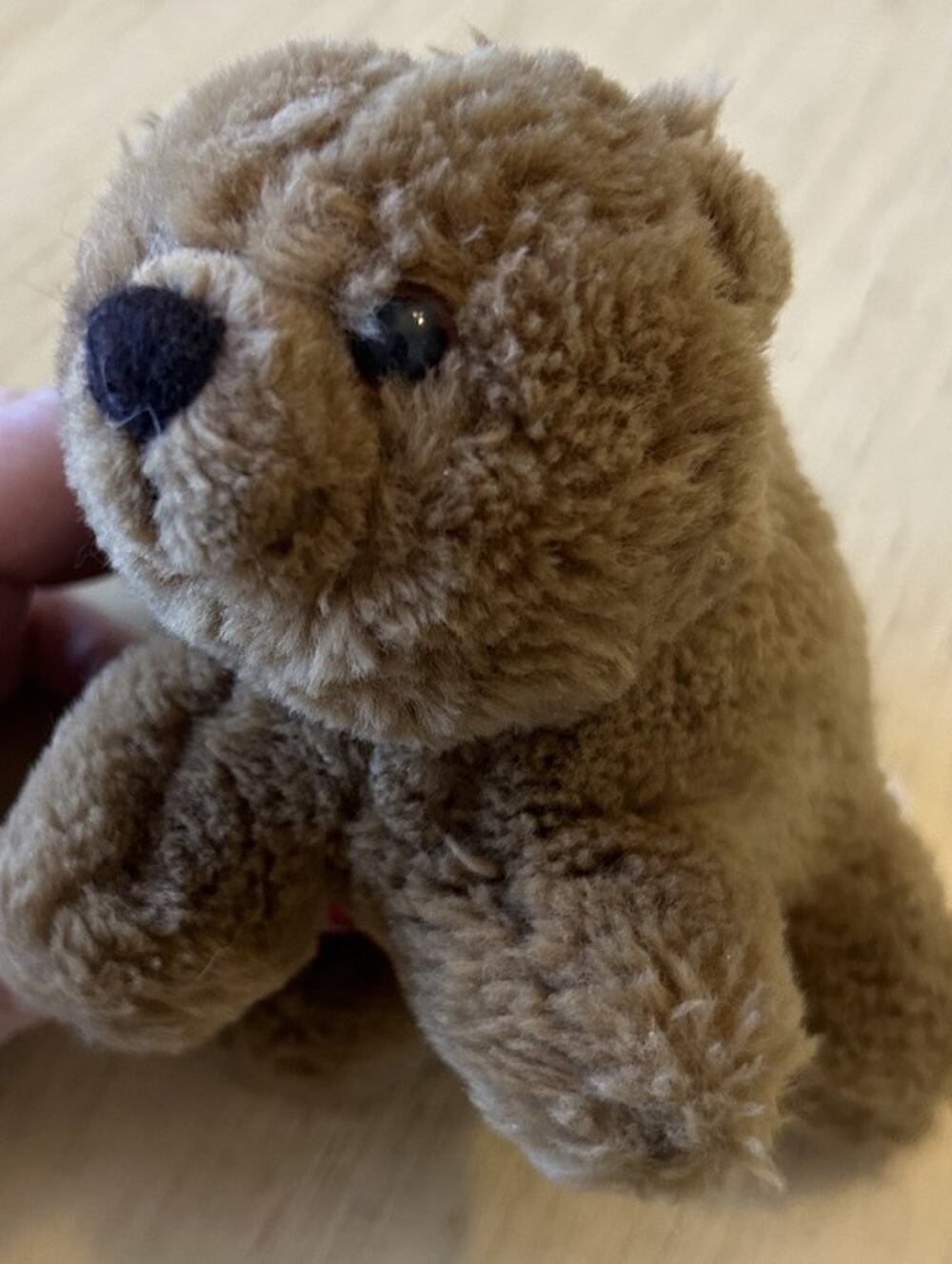 VTG Dakin ? Standing Brown Bear Plush 1986 Stuffed Animal Sound Old Cure Tiny